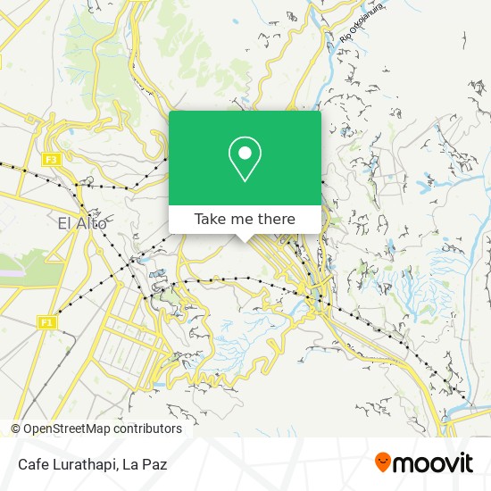 Cafe Lurathapi map