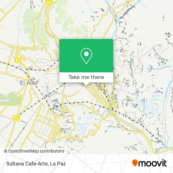 Sultana Cafe-Arte map