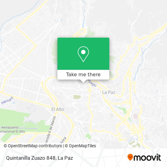 Quintanilla Zuazo 848 map