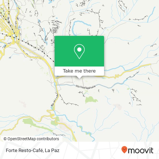 Forte Resto-Café map