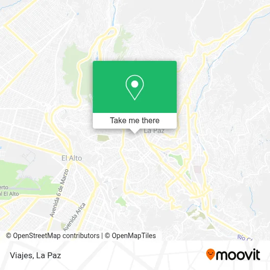 Viajes map