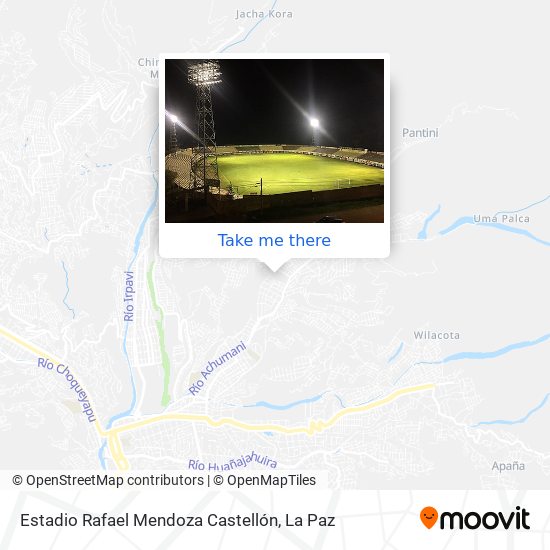 Estadio Rafael Mendoza Castellón map