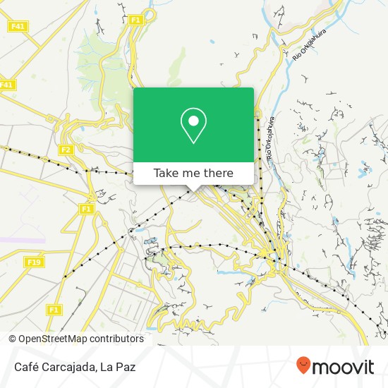 Café Carcajada map