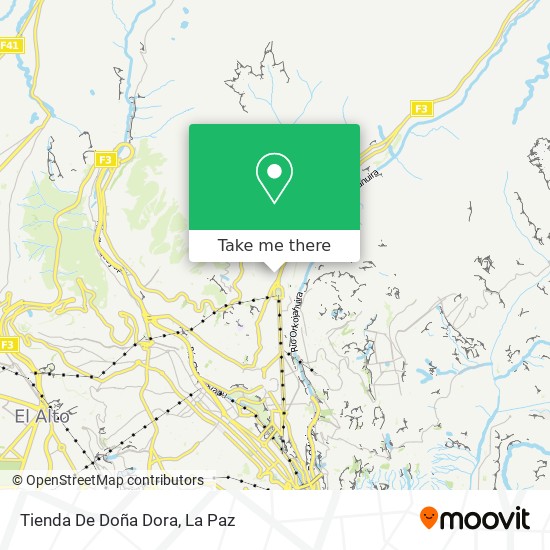 Mapa de Tienda De Doña Dora