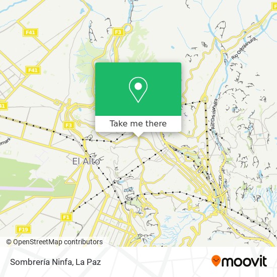 Sombrería Ninfa map