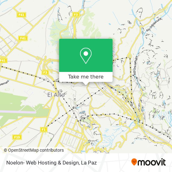 Noelon- Web Hosting & Design map