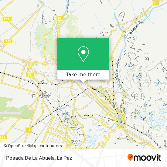 Posada De La Abuela map