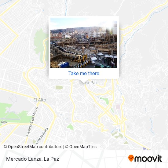 Mercado Lanza map