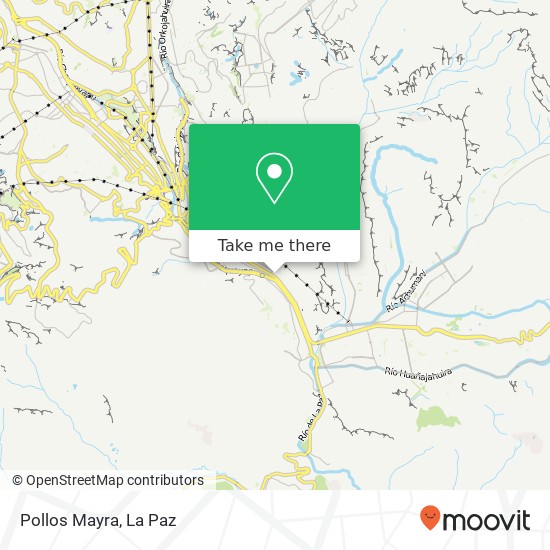 Pollos Mayra map