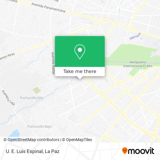 Mapa de U. E. Luis Espinal