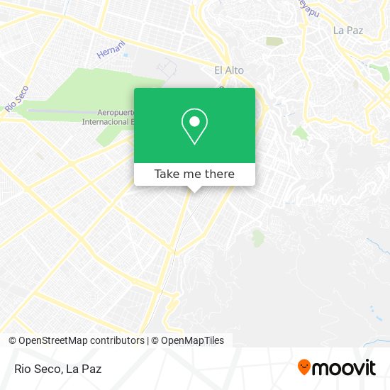 Rio Seco map