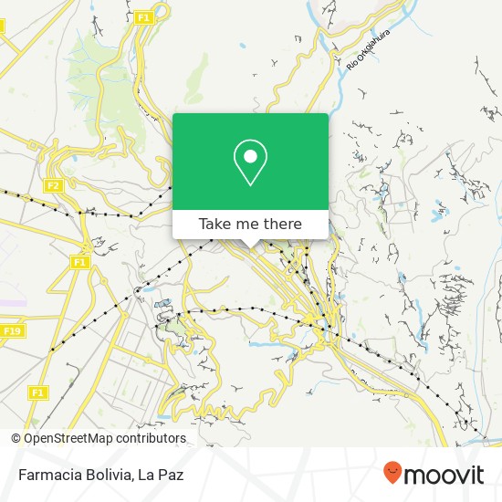 Farmacia Bolivia map