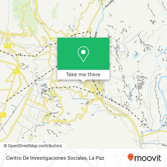 Centro De Investigaciones Sociales map