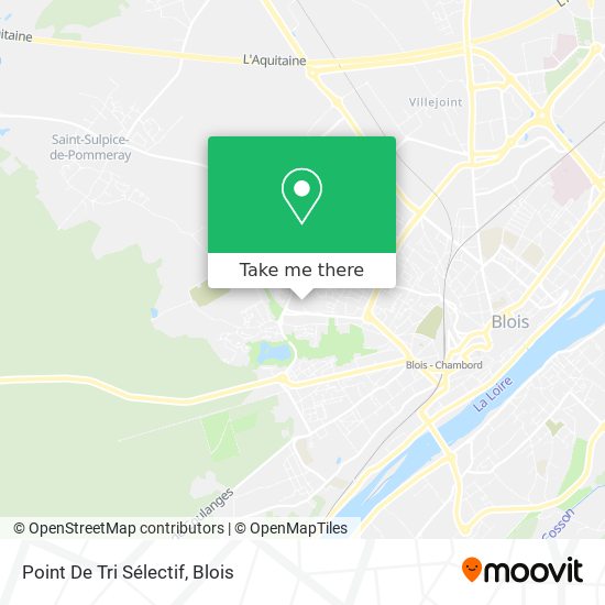 Point De Tri Sélectif map