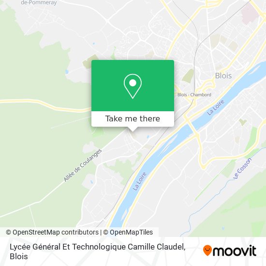 Lycée Général Et Technologique Camille Claudel map