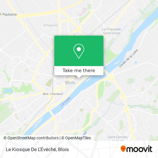 Le Kiosque De L'Évêché map