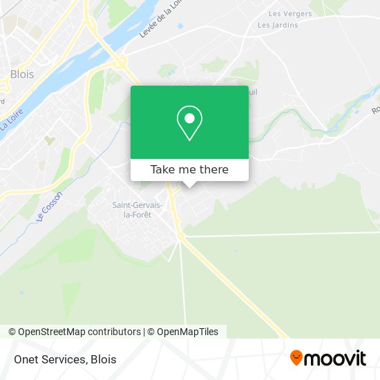 Onet Services map
