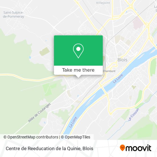 Centre de Reeducation de la Quinie map