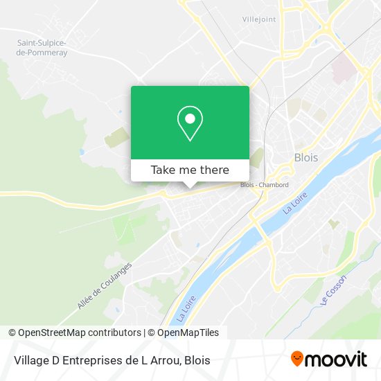 Village D Entreprises de L Arrou map