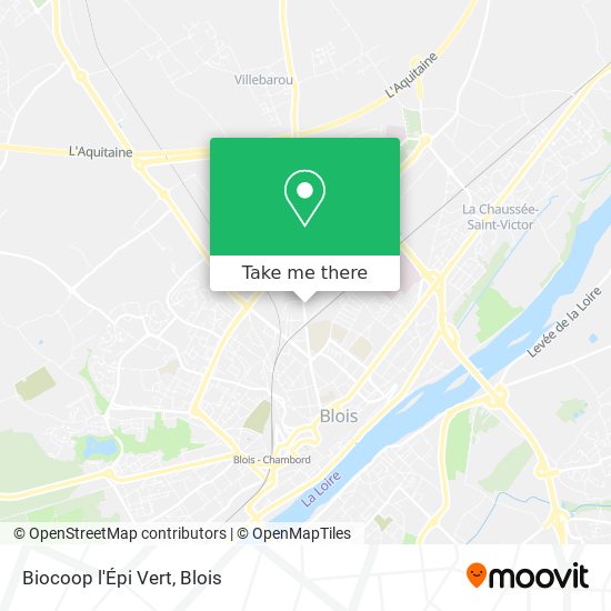 Biocoop l'Épi Vert map