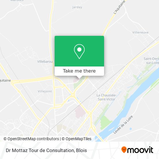 Dr Mottaz Tour de Consultation map