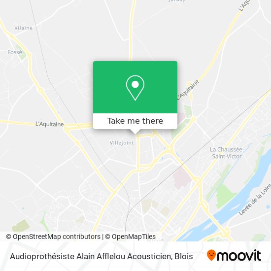 Audioprothésiste Alain Afflelou Acousticien map