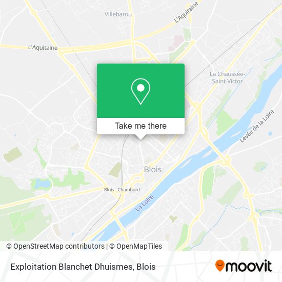 Mapa Exploitation Blanchet Dhuismes