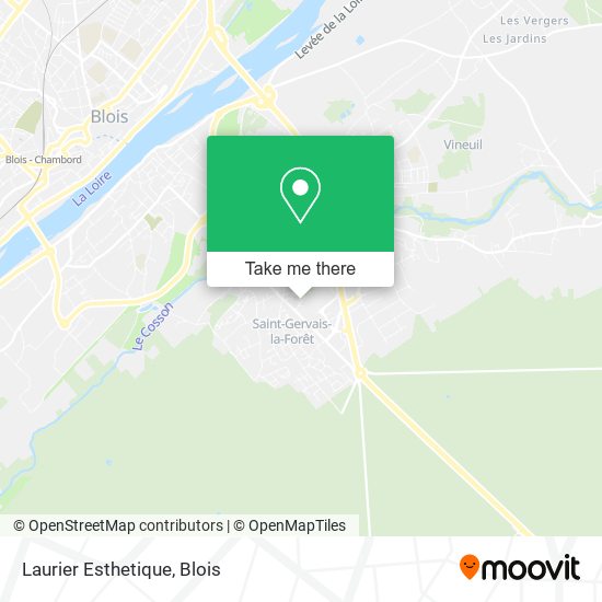 Laurier Esthetique map