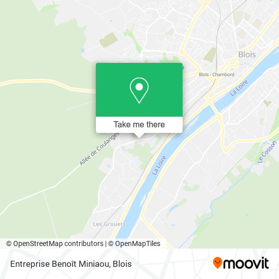 Entreprise Benoît Miniaou map