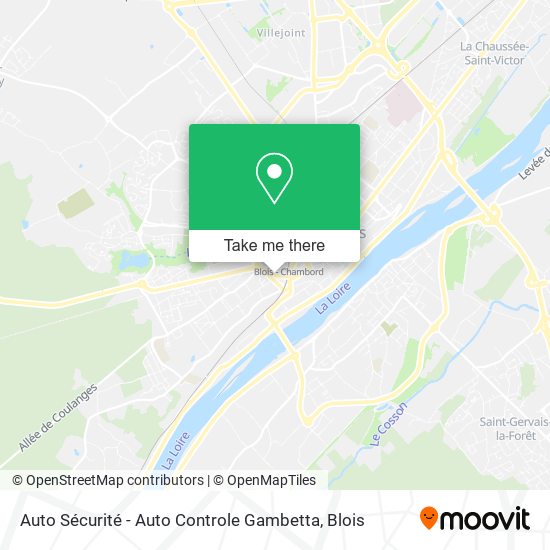 Auto Sécurité - Auto Controle Gambetta map