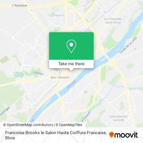 Mapa Francoise Brooks le Salon Haute Coiffure Francaise