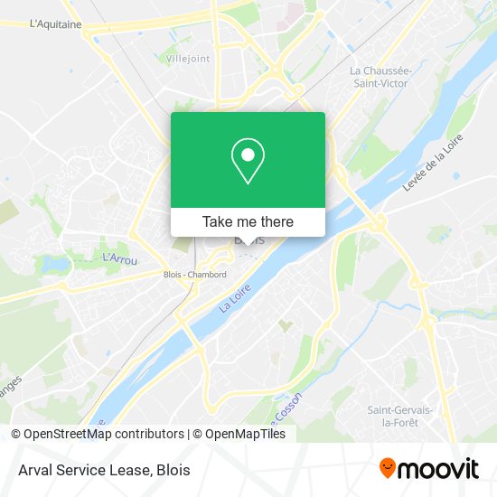 Arval Service Lease map