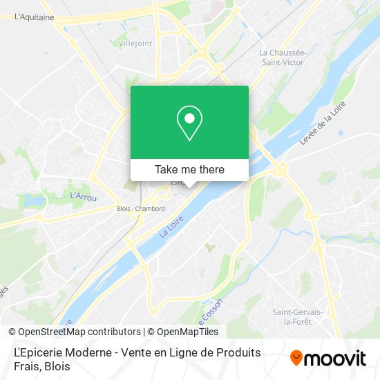 L'Epicerie Moderne - Vente en Ligne de Produits Frais map