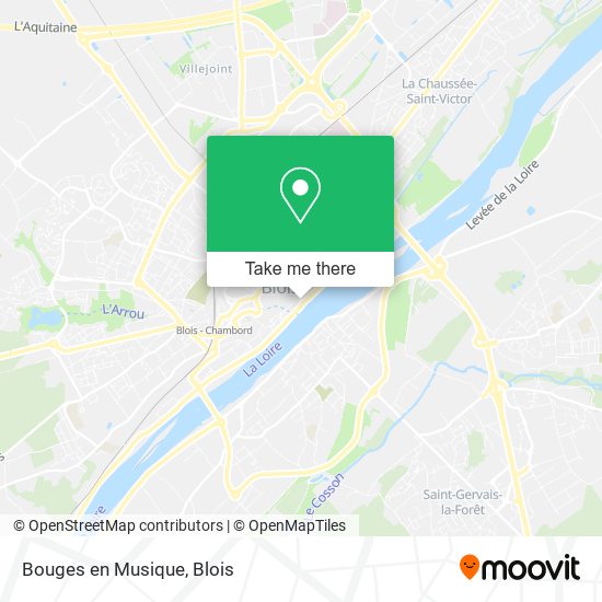 Bouges en Musique map