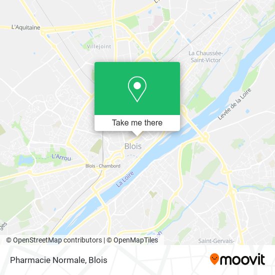 Pharmacie Normale map