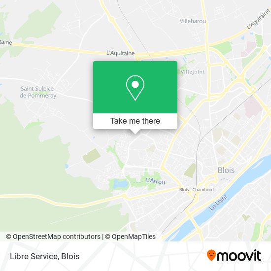 Libre Service map