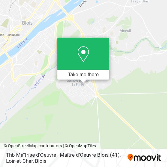 Mapa Thb Maîtrise d'Oeuvre : Maître d'Oeuvre Blois (41), Loir-et-Cher