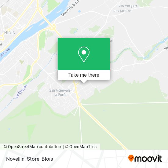 Novellini Store map