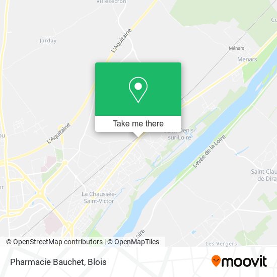Mapa Pharmacie Bauchet