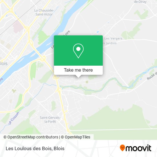 Mapa Les Loulous des Bois