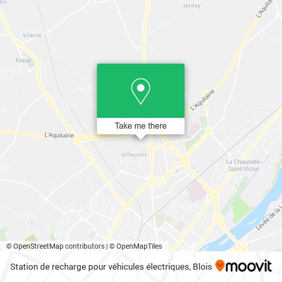 Mapa Station de recharge pour véhicules électriques