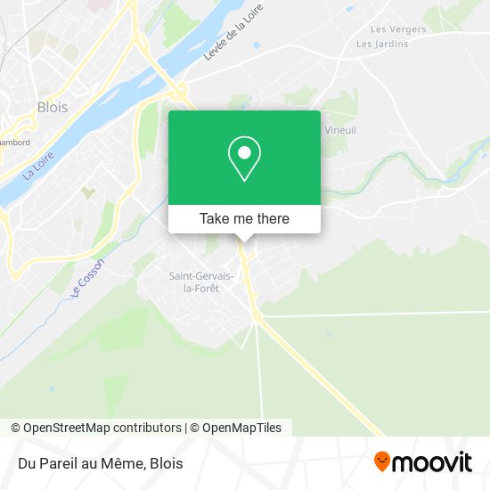 Du Pareil au Même map