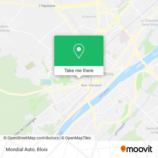 Mondial Auto map