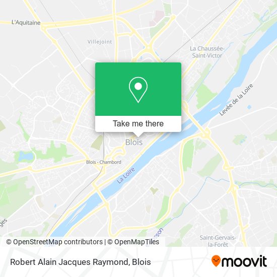 Robert Alain Jacques Raymond map