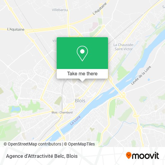 Agence d'Attractivité Belc map