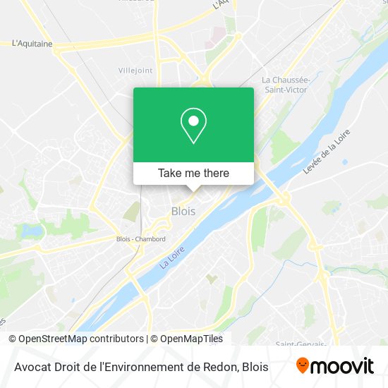 Mapa Avocat Droit de l'Environnement de Redon