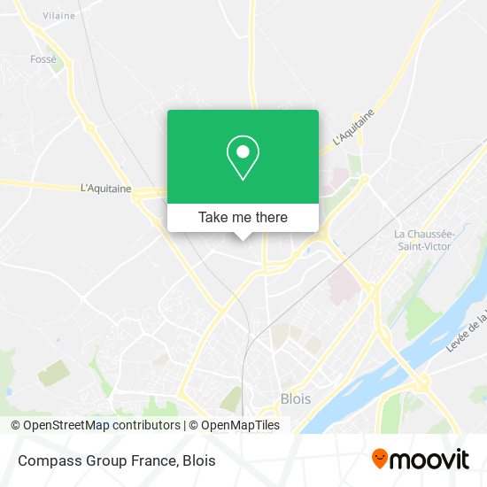 Compass Group France map