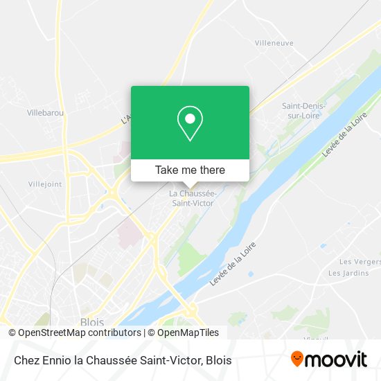 Chez Ennio la Chaussée Saint-Victor map