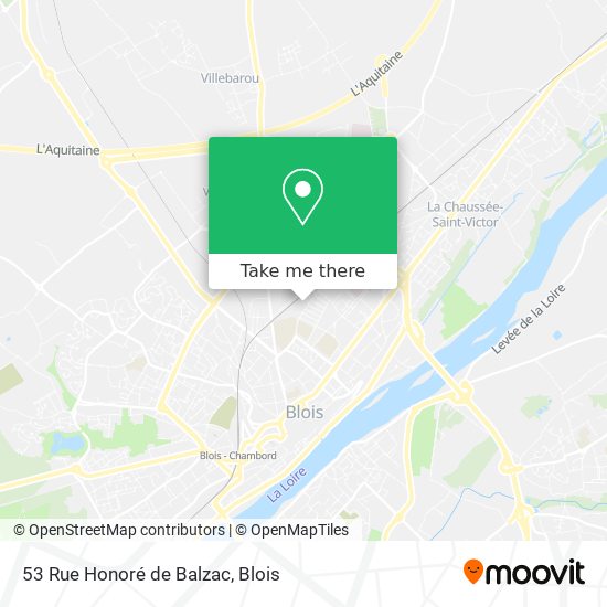 53 Rue Honoré de Balzac map