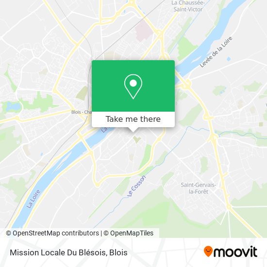 Mission Locale Du Blésois map
